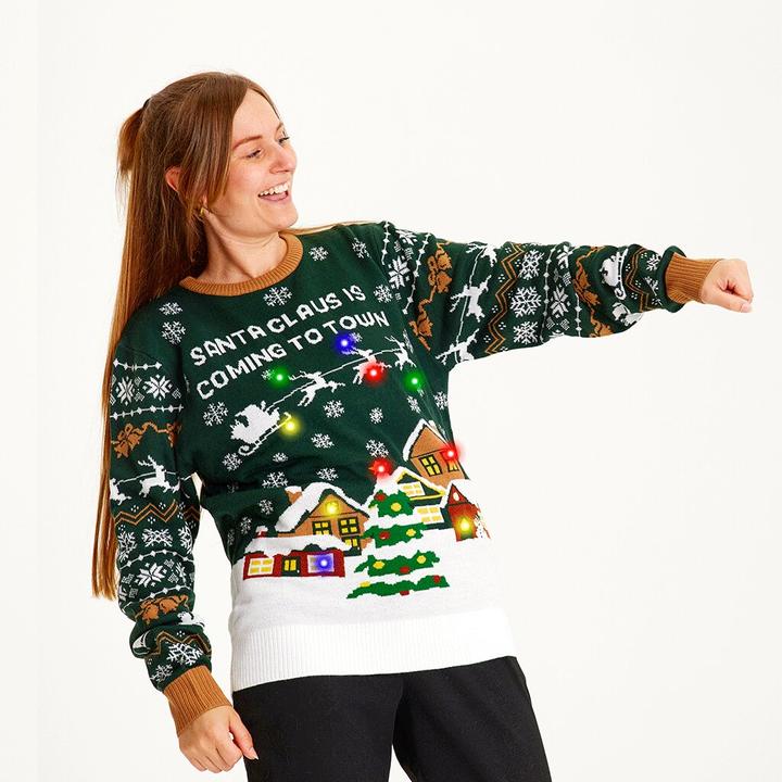Christmas Sweats Santa Claus is Coming to Town