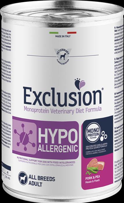 Image du produit Exclusion Porc et pois hypoallergéniques (Adulte, 24 pcs, 200 g)
