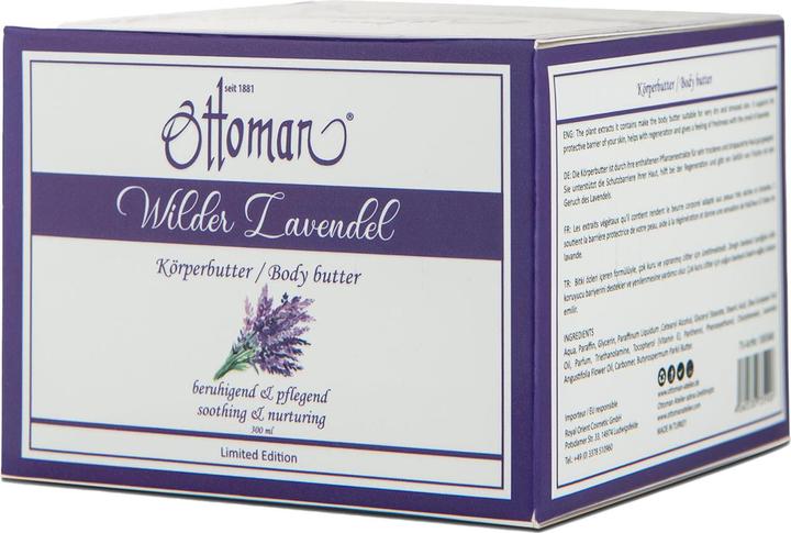 Immagine prodotto Ottoman Burro per il corpo alla lavanda 300ml, ricco trattamento per il corpo (Crema corpo, 300 ml)