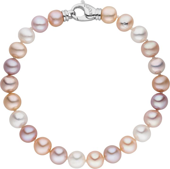 Adriana la mia Perla Monerosso (19 cm, Silber, Perle)