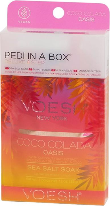 Immagine prodotto Voesh Oasi di colore Pedi Coco (Crema piedi e gel piedi, Pediluvio, Maschera del piede)