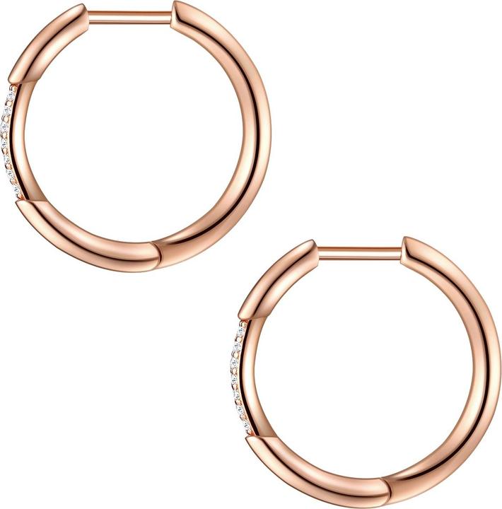 Actual product image Lulu & Jane Ladies earrings brass - 35246 (Brass)