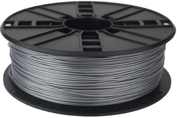 Productafbeelding Gembird Filamentcassette PLA smalle spoel (PLA, 1.75 mm, 1000 g, Zilver)