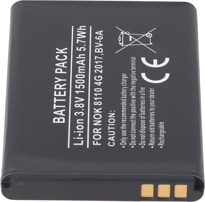 Actual product image Nokia Akku 8110 4G 2017, BV-6A