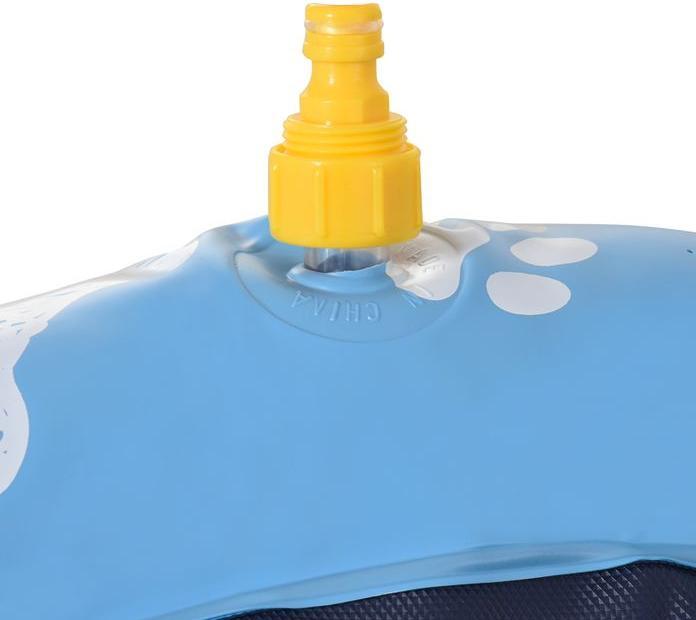 Image du produit Swisshandel24 170 cm Splash Sprinkler Pad pour chiens Jeu d'eau Tapis d'arrosage Antidérapant Outdoor P (Piscine pour chiens)
