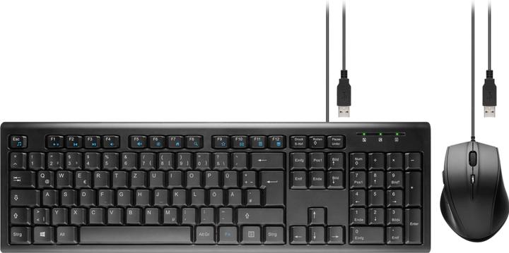Produktbild Goobay USB Tastatur-Maus-Set (DE, Kabelgebunden)