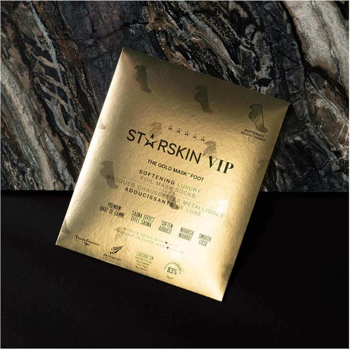 Produktbild Starskin - VIP The Gold Softening Foot Mask (Fussmaske, 1 ml)