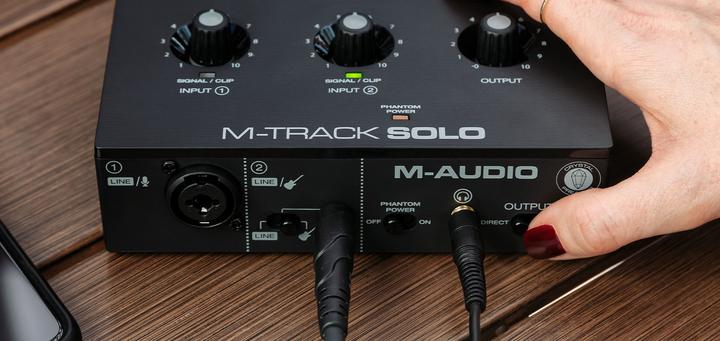 Actual product image M-Audio M-Track Solo (USB)