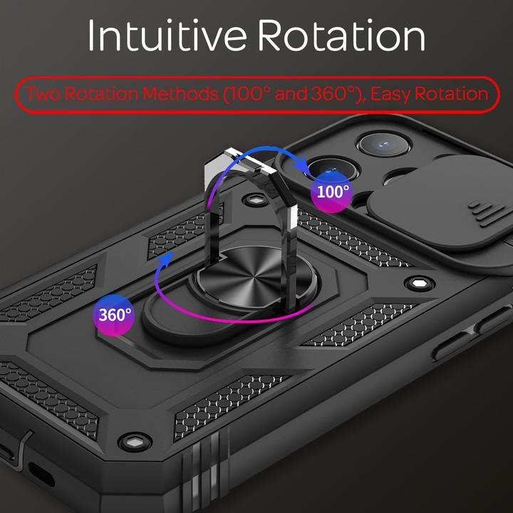 Immagine prodotto Nalia Copertura antiurto dell'anello in stile militare (Apple iPhone 13 Pro Max)