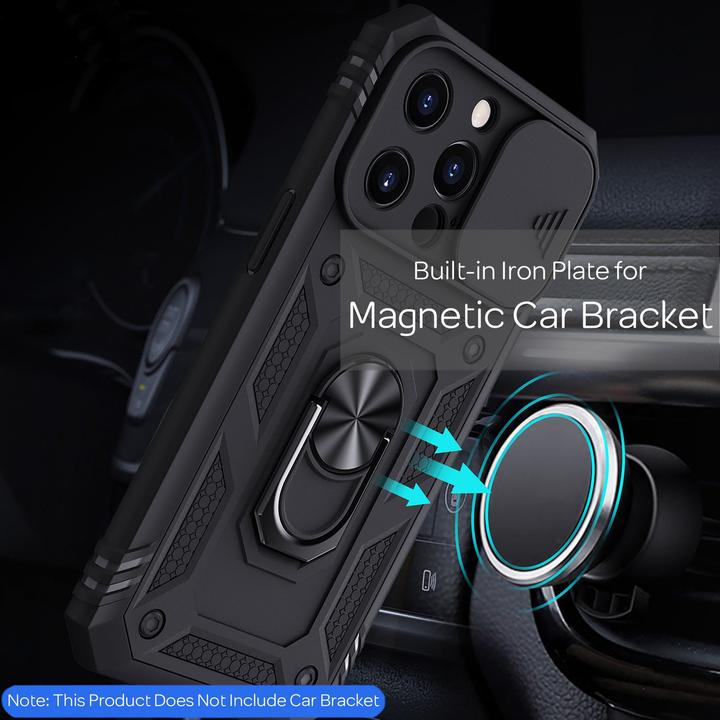 Immagine prodotto Nalia Copertura antiurto dell'anello in stile militare (Apple iPhone 13 Pro Max)