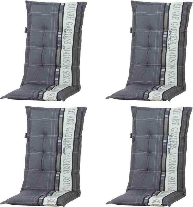 Actual product image Allibert Set 4x Garden A high grey 50% cotton 50% polyester