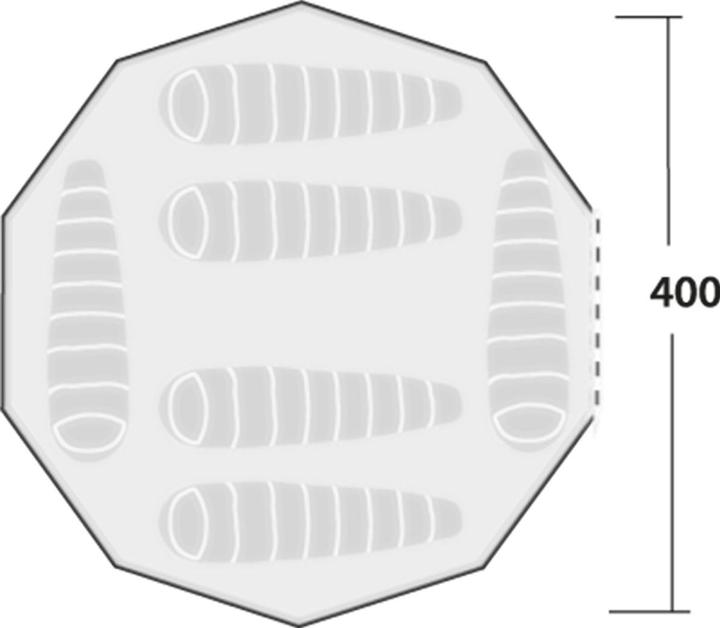 Actual product image Robens Klondike (Dome tent, 16.10 kg, 6 persons)