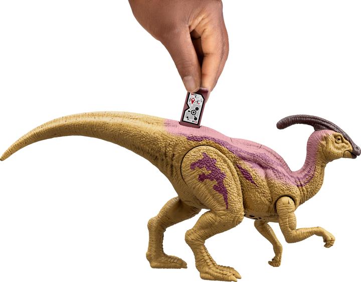 Actual product image Jurassic World Wild Roar - Parasaurolophus