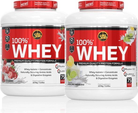 Image du produit All Stars 100% Whey (Chocolat, 1 pcs, 2270 g)
