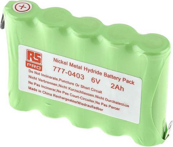 Rs Pro Pack NiMH AA x 5 2000mAh 6V (5 pcs, AA, 2000 mAh)