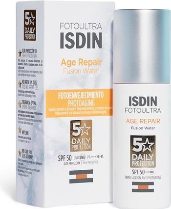 Image du produit Isdin FotoUltra Age Repair FW SPF 50ml Crème solaire quotidienne pour le visage Triple action anti-âge (Crème solaire visage, SPF 50, 50 ml, 80 g)
