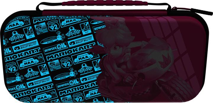 Actual product image PDP Travel Case Plus Glow Grand Prix Peach Switch bag (Switch, Switch Lite, Switch OLED)