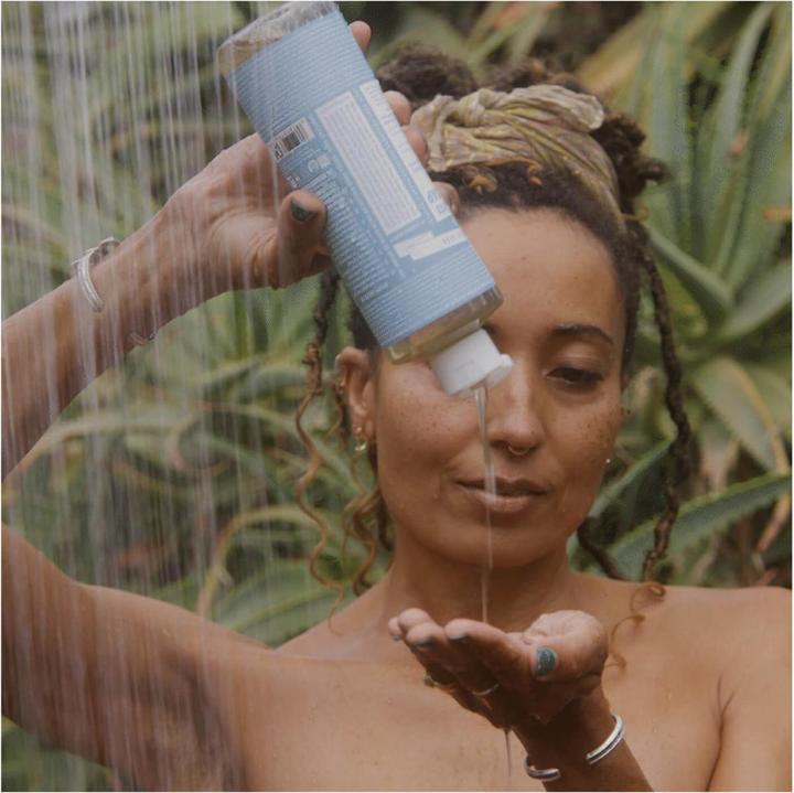 Actual product image Dr. Bronner's 18-in-1 Baby Mild (Liquid soap, 475 ml)