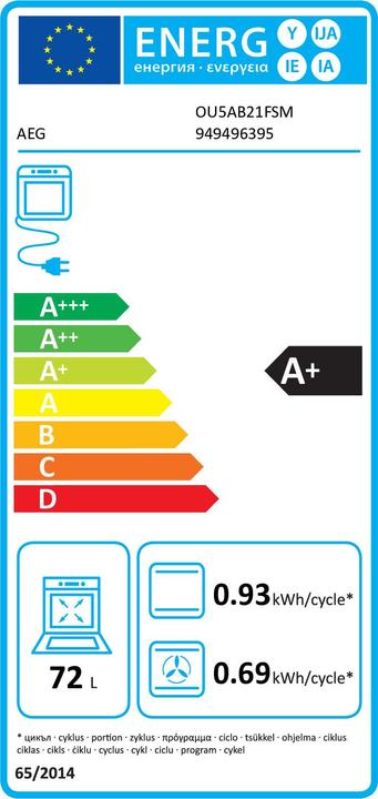 Energie-Label AEG OU5AB21FSM