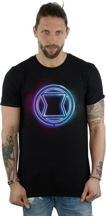 Produktbild Black Widow Neon Logo TShirt (4XL)