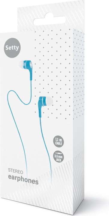 Actual product image Setty Headset Universal 3,5mm (Cable)