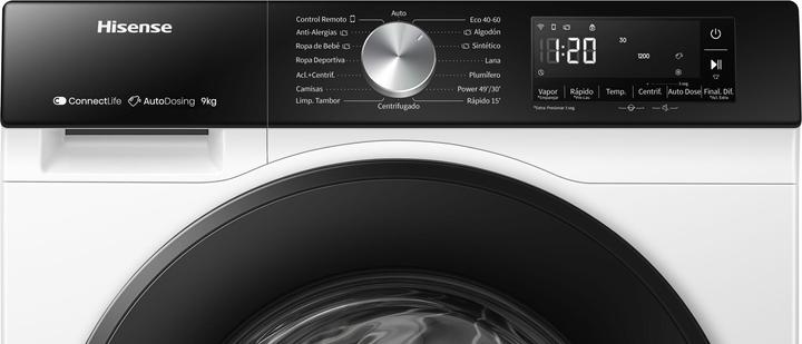 Image du produit Hisense Waschmaschine WF3S9045BW3 (9 kg)