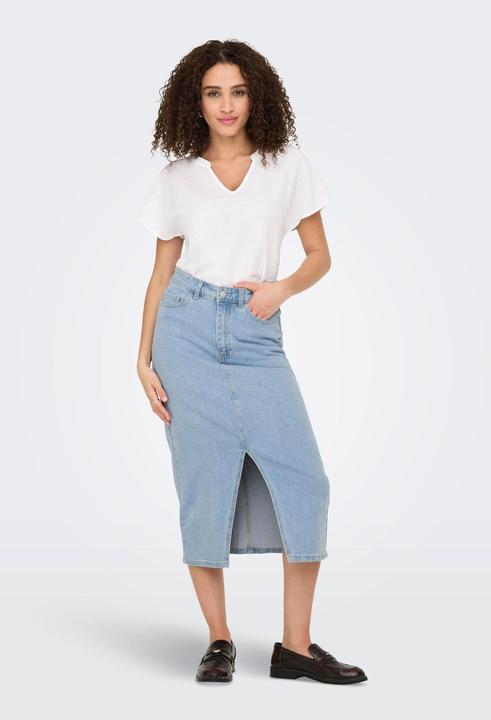 Produktbild JdY Mittlere Taille Midirock Jeansrock (XL)