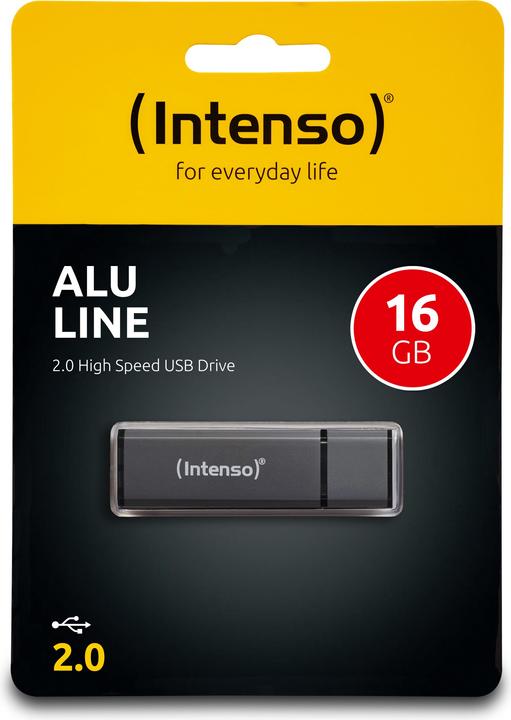 Produktbild Intenso AluLine (16 GB, USB-A, USB 2.0)