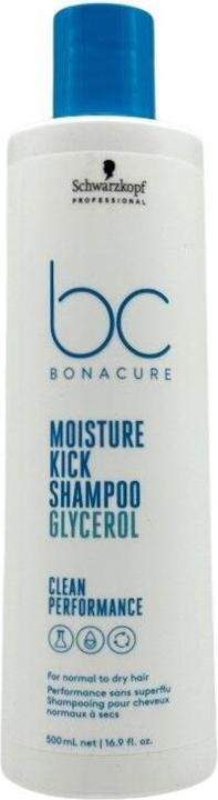 Image du produit Schwarzkopf Professional Schwarzkopf Bonacure Moisture Kick Shampoo 500 ml (500 ml, Shampoing liquide)