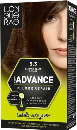Llongueras COLOR ADVANCE #5.3 castaño claro dorado (5.3)
