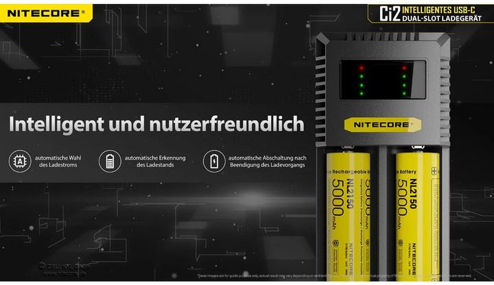 Actual product image Nitecore USB-C charger CI2