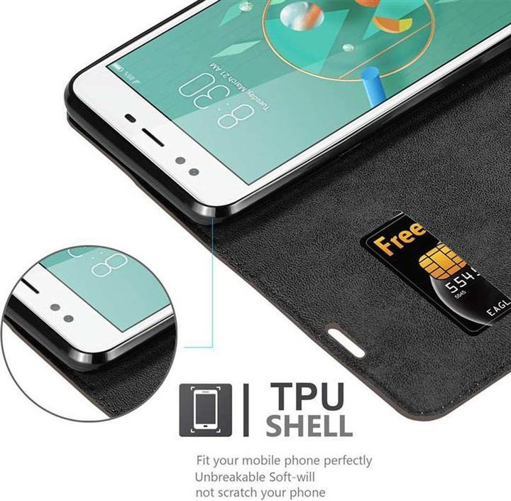Produktbild Cadorabo Book Invisible Magnet Cover (ZTE Nubia M2 Lite)