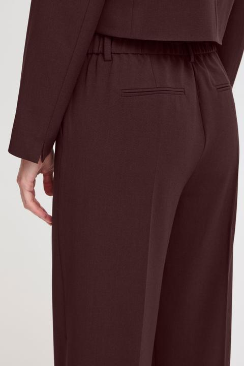 Actual product image B.young BYDANTA WIDE LEG PANTS 2 CROPPED 20815027 (40)
