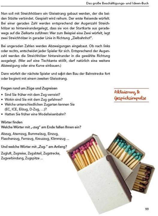 Immagine prodotto Das grosse Beschäftigungsbuch für Menschen mit Demenz (Tedesco, Linus Paul, 2016)