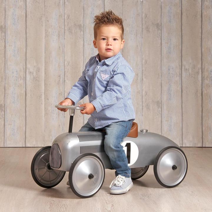 Produktbild Goki Retro Schleife Auto Silber