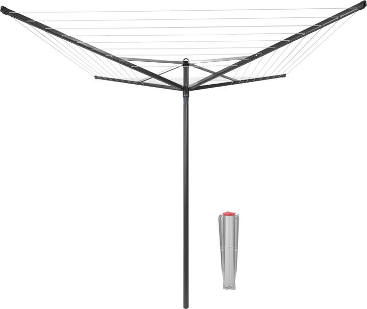Brabantia Topspinner 50 M - 45 mm Rohr mit Metall-Bodenanker (50 m)