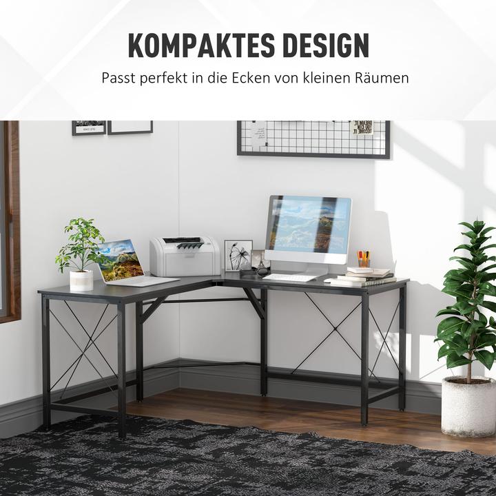Actual product image Jamb Corner desk computer desk (150 x 150 x 76 cm)