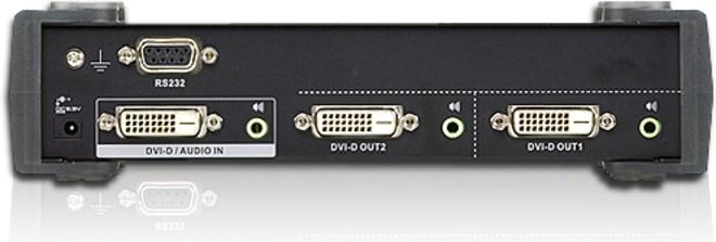 Actual product image Aten Port DVI Dual Link Audio/Video Splitter