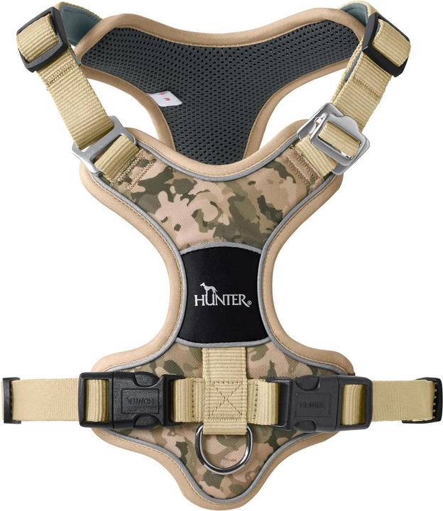 Produktbild Hunter Geschirr Camouflage Divo für Hunde Beige M (M, Hund)