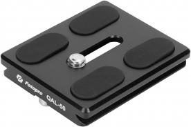 Produktbild Fotopro Kopf-Schnellmontageplatte QAL-50 (Stativ Schnellwechselplatte)