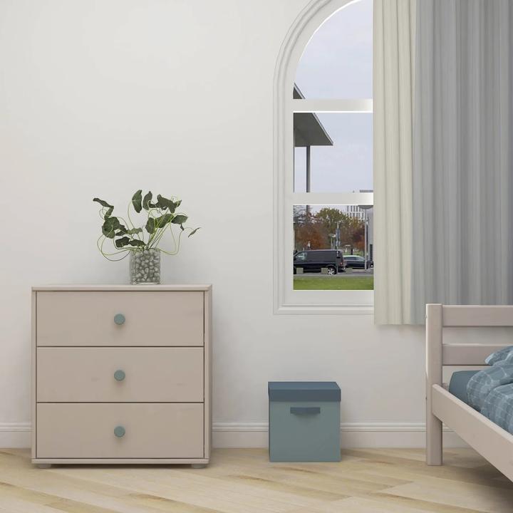 Produktbild Flexa Kommode Classic mit 3 Schubladen (72.54 x 44.5 x 74.5 cm)