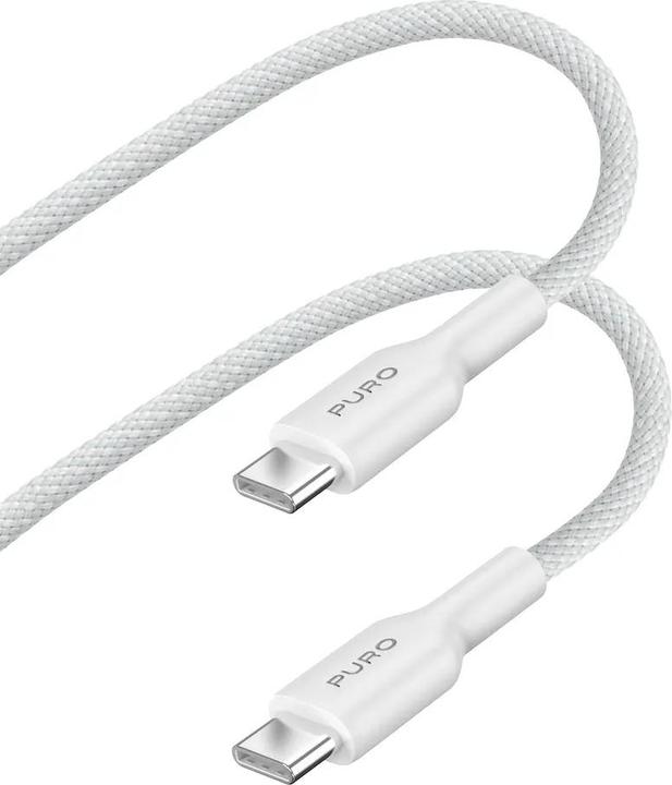 Image du produit Puro Câble d'alimentation et de synchronisation des données de l'USB-C à l'USB-C 1,2m (1.20 m, USB 2.0)