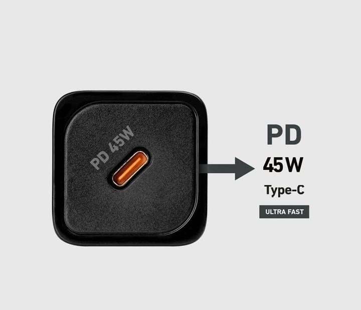 Immagine prodotto SBS Caricabatterie GaN USB-C PD 45W nero (45 W)