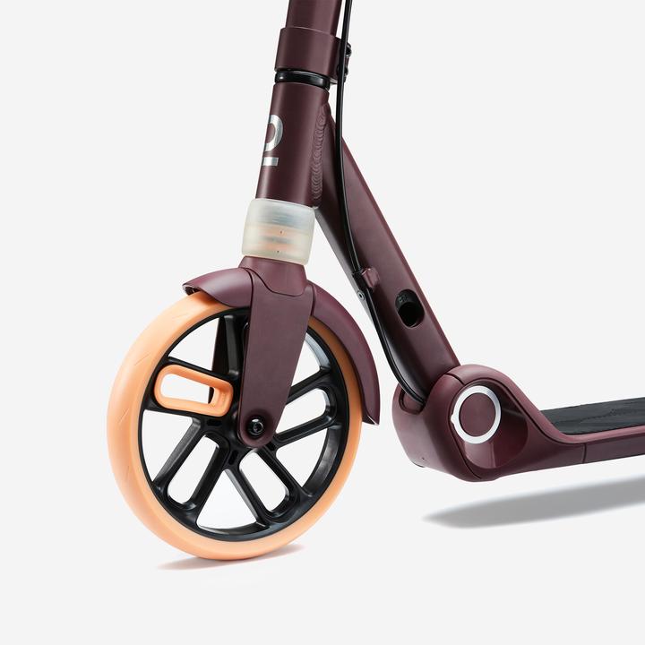 Produktbild Oxelo Scooter Tretroller Kinder - M900 bordeaux/orange