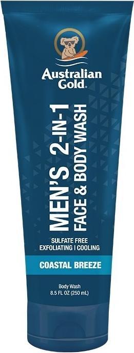 Immagine prodotto Australian Gold Gel lavante 2 in 1 per il viso e il corpo dell'uomo (148 ml)
