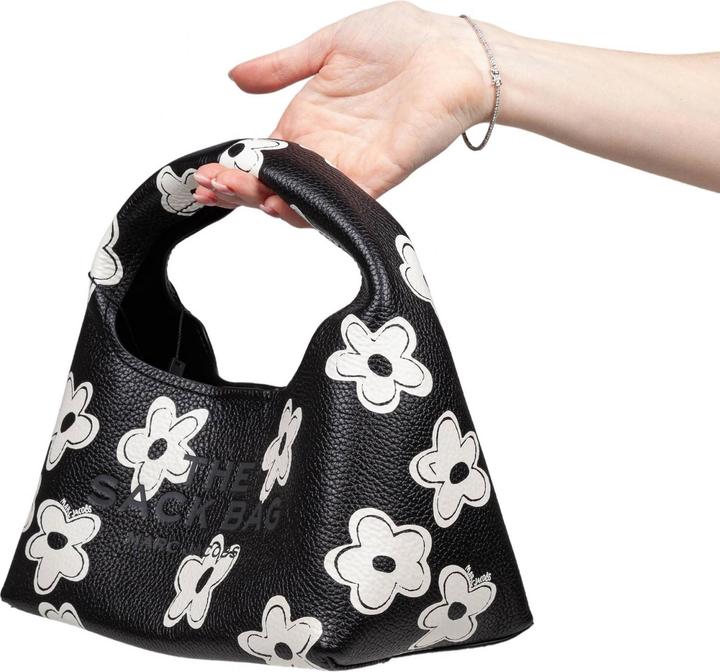 Image du produit Marc Jacobs the mini sack in leather with flower print