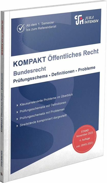 Produktbild Kues:KOMPAKT Bundesrecht (Deutsch, Dirk Kues, 2024)