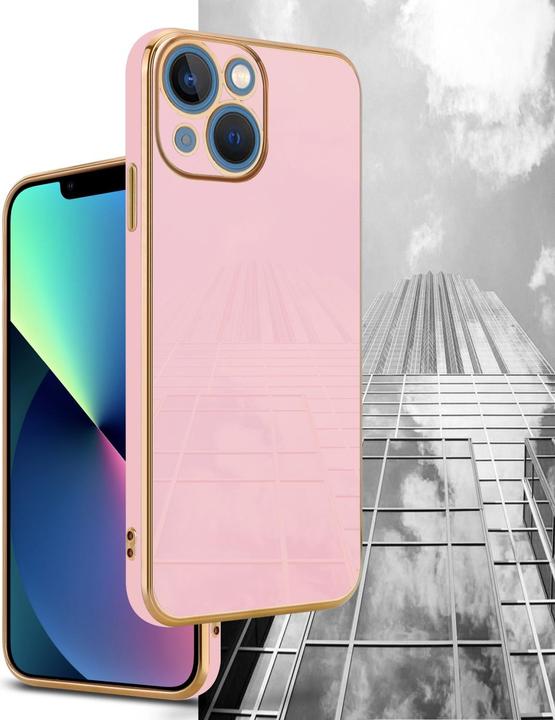 Produktbild Cadorabo Hülle für Apple iPhone 13 MINI im TPU mit Kameraschutz LM130 Style (Apple iPhone 13 mini)