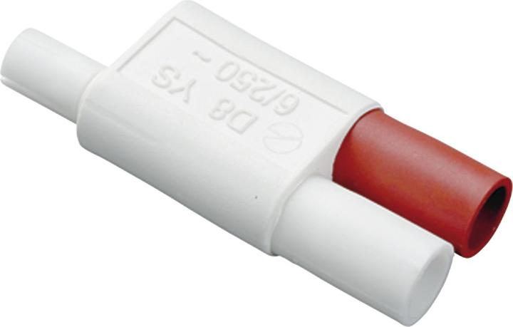 Actual product image Elektra Mini plug Y-distributor coded 230 V, power max. 550 watts
