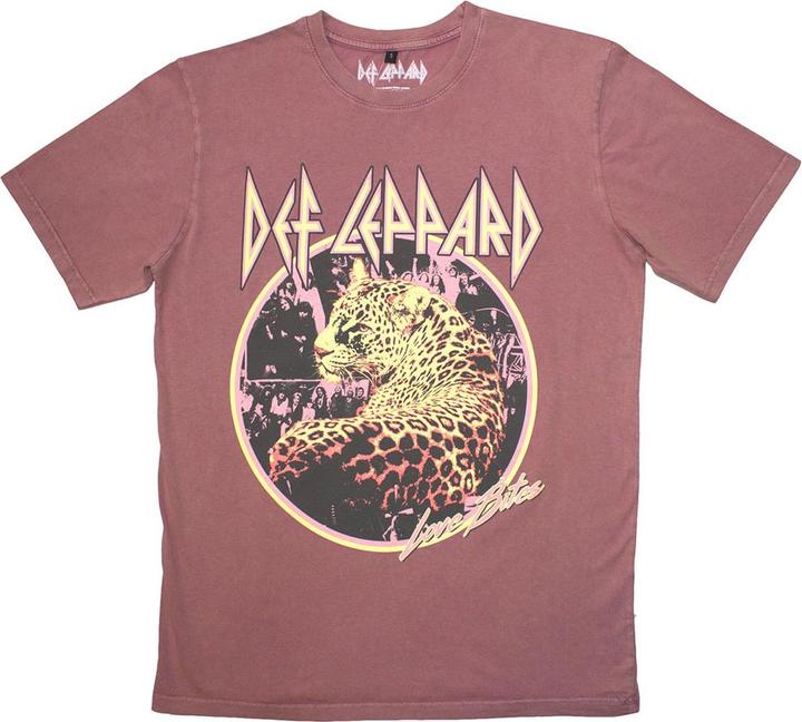 Def Leppard Love Bites Stone Wash